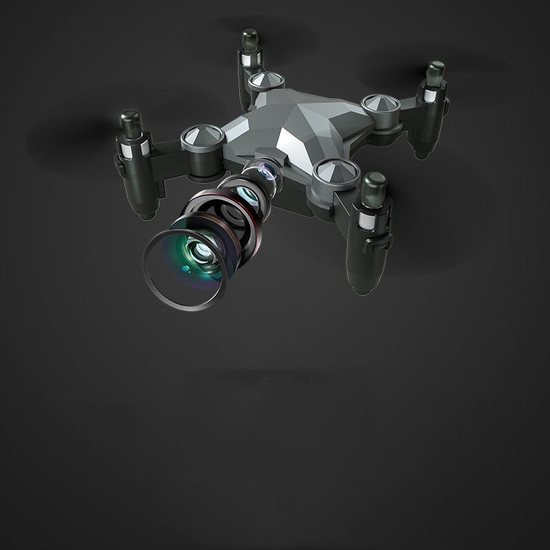 Mini drone pliable 'valise' rangement, photo aérienne WiFi 480P/720P, télécommande - IVOIRART.COM