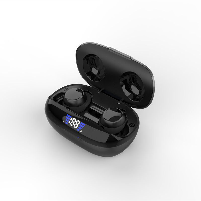 Mini écouteurs sans fil sport Bluetooth 5.3 T9V2 – Réduction de bruit, étanches. - IVOIRART.COM