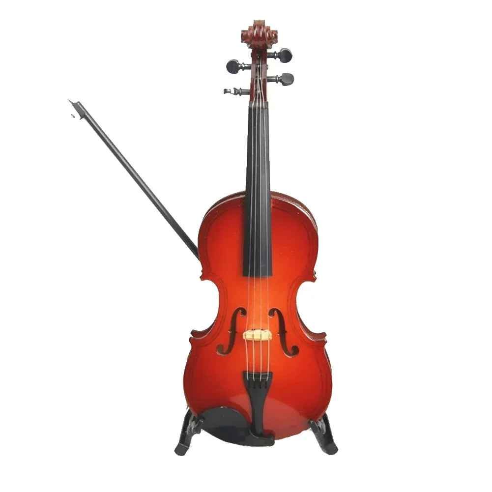 Mini instrument de musique modèle violon en bois - IVOIRART.COM