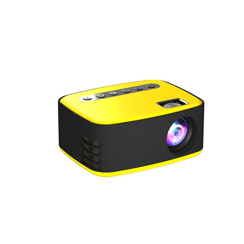 Mini Mini Vidéoprojecteur Portable Domestique HD 1080P Compact et Léger - IVOIRART.COM