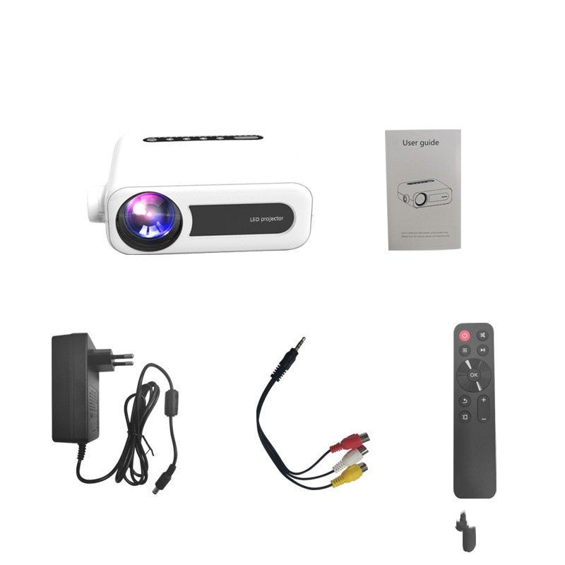 Mini projecteur domestique avec écran intégré pour téléphone mobile 5G - IVOIRART.COM