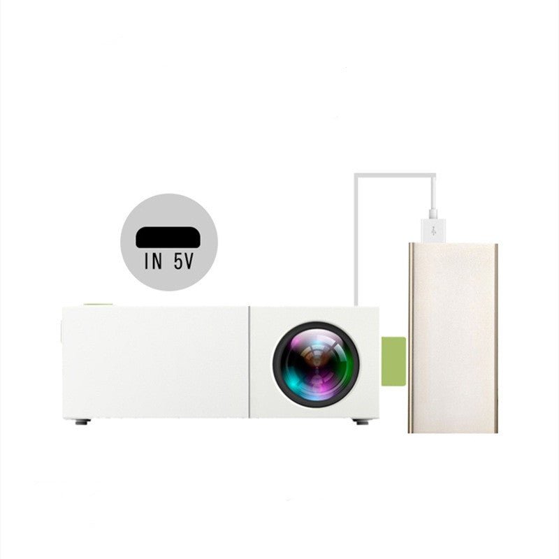 Mini projecteur LED HD YG310, compact et puissant pour votre maison, modèle Hot - IVOIRART.COM