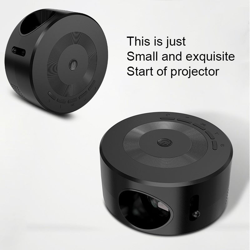 Mini projecteur portable de poche - Home cinéma compact, 1080P, batterie USB-CHD - IVOIRART.COM