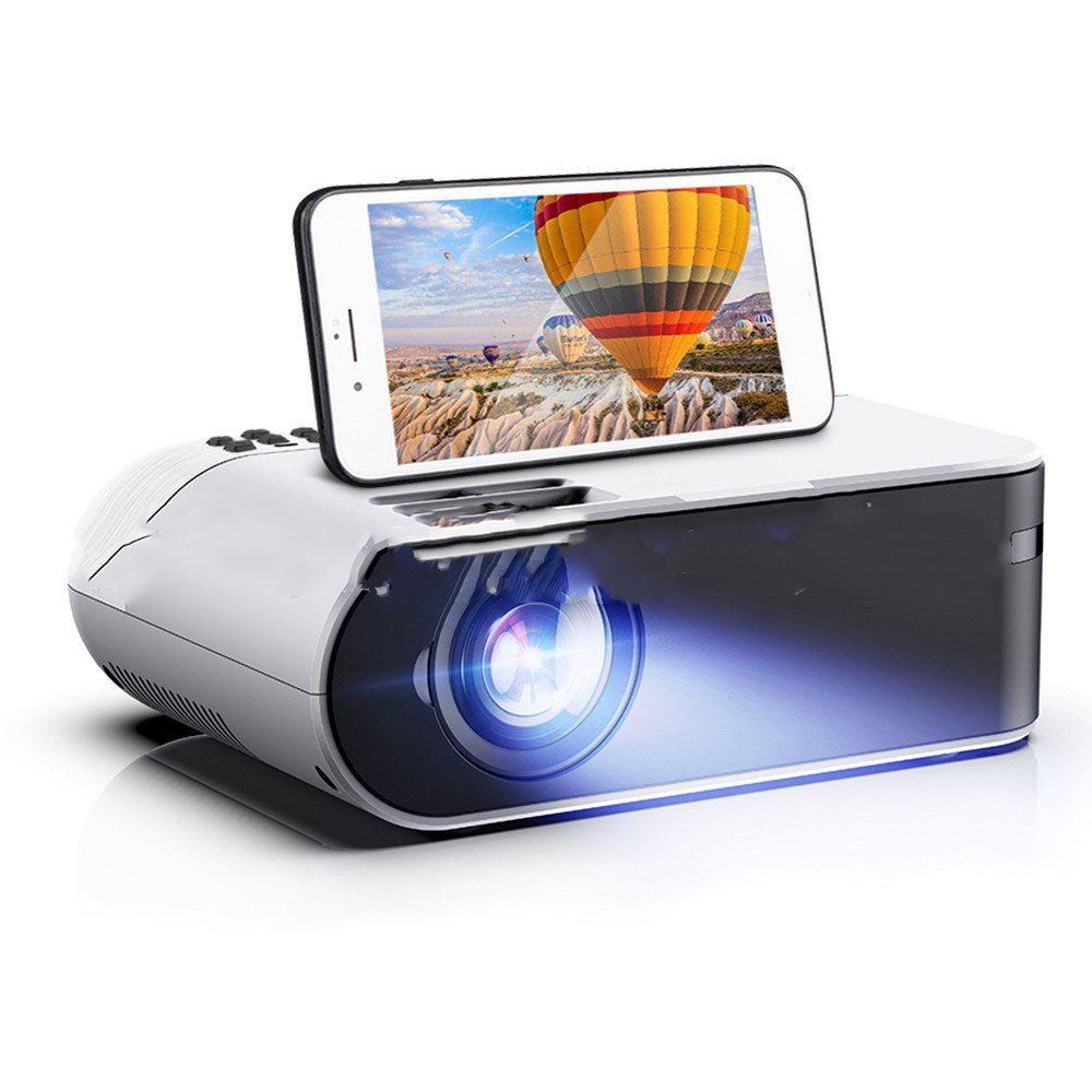 Mini projecteur portable haute définition 854x480, édition basique Android, luminosité 2400 lumens - IVOIRART.COM