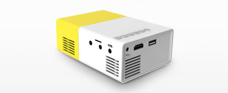 Mini projecteur portable HD 1080P avec haute résolution et format 16:9/4:3 - IVOIRART.COM