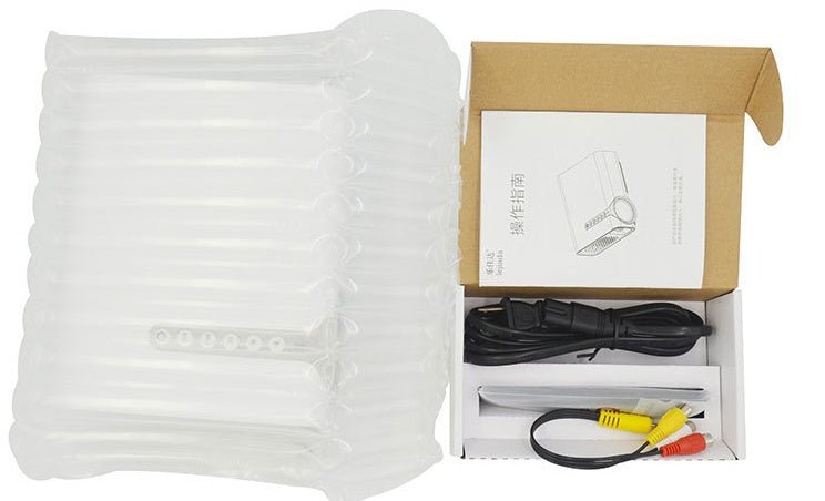 Mini projecteur portable HD 1080P, idéal pour un divertissement à domicile facile - IVOIRART.COM
