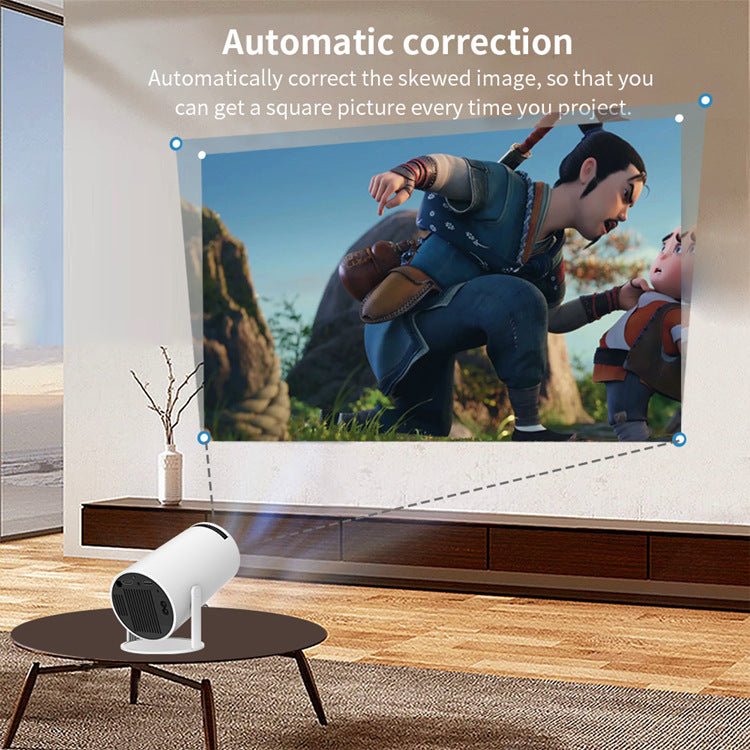 Mini Projecteur Portable HD 720p pour Usage Domestique - Compact et Puissant - IVOIRART.COM