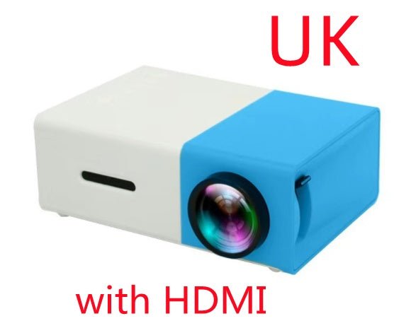 Mini Projecteur Portable YG300 1080P LED 3000lm HDMI USB pour Home Cinema Ultra+ - IVOIRART.COM