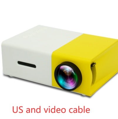 Mini Projecteur Portable YG300 1080P LED 3000lm HDMI USB pour Home Cinema Ultra+ - IVOIRART.COM