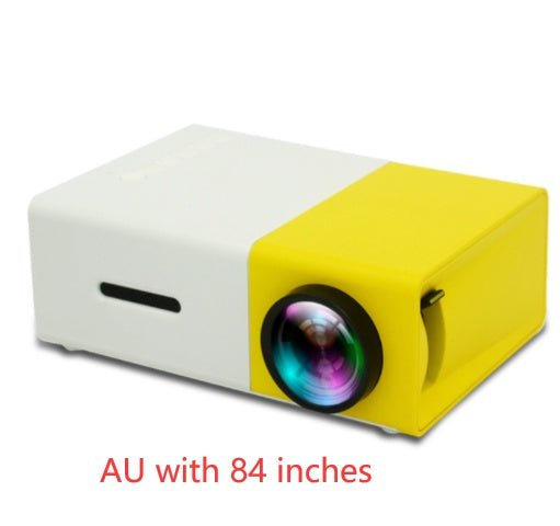 Mini Projecteur Portable YG300 1080P LED 3000lm HDMI USB pour Home Cinema Ultra+ - IVOIRART.COM