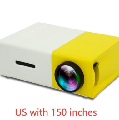 Mini Projecteur Portable YG300 1080P LED 3000lm HDMI USB pour Home Cinema Ultra+ - IVOIRART.COM