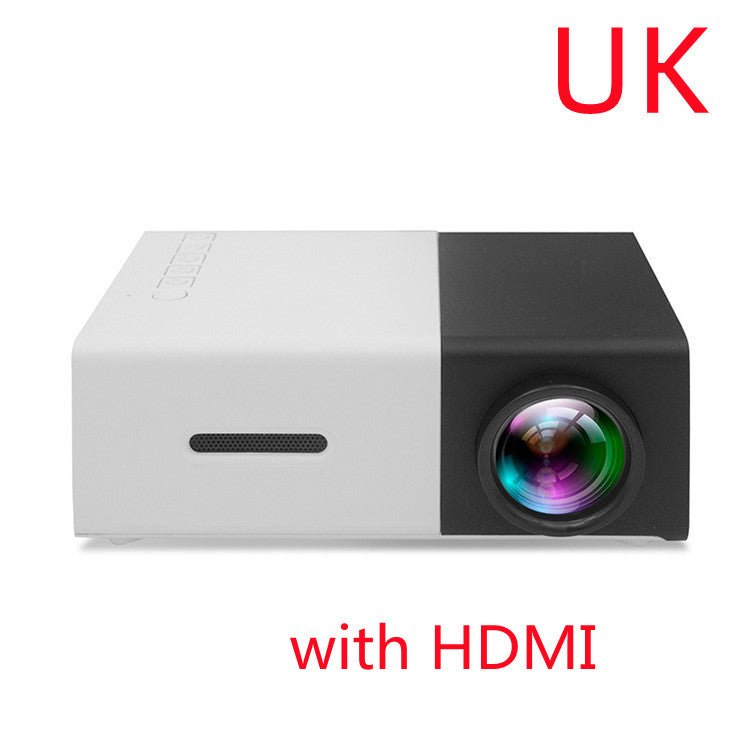 Mini Projecteur Portable YG300 1080P LED 3000lm HDMI USB pour Home Cinema Ultra+ - IVOIRART.COM