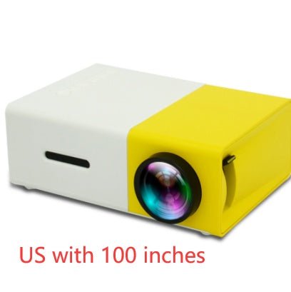 Mini Projecteur Portable YG300 1080P LED 3000lm HDMI USB pour Home Cinema Ultra+ - IVOIRART.COM