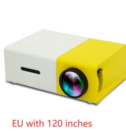 Mini Projecteur Portable YG300 1080P LED 3000lm HDMI USB pour Home Cinema Ultra+ - IVOIRART.COM