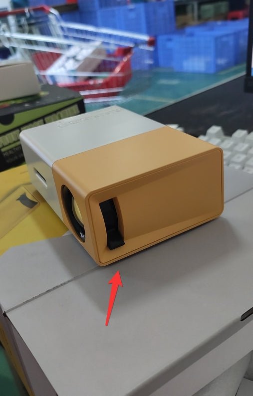 Mini Projecteur Portable YG300 1080P LED 3000lm HDMI USB pour Home Cinema Ultra+ - IVOIRART.COM