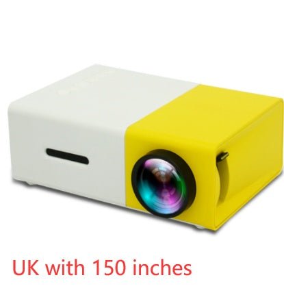 Mini Projecteur Portable YG300 1080P LED 3000lm HDMI USB pour Home Cinema Ultra+ - IVOIRART.COM