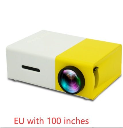 Mini Projecteur Portable YG300 1080P LED 3000lm HDMI USB pour Home Cinema Ultra+ - IVOIRART.COM
