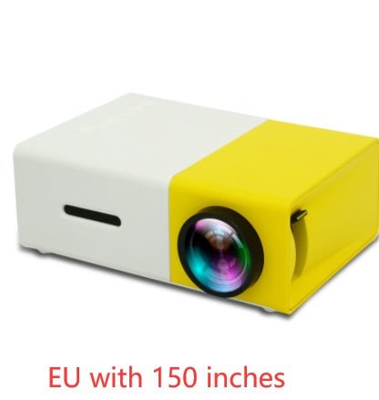 Mini Projecteur Portable YG300 1080P LED 3000lm HDMI USB pour Home Cinema Ultra+ - IVOIRART.COM