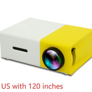 Mini Projecteur Portable YG300 1080P LED 3000lm HDMI USB pour Home Cinema Ultra+ - IVOIRART.COM