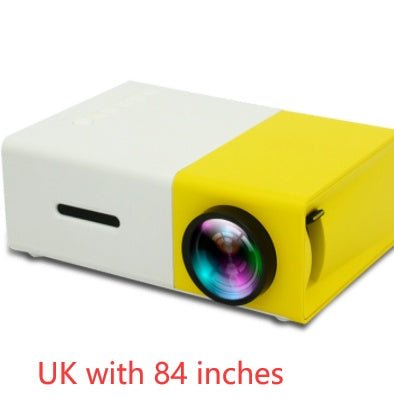 Mini Projecteur Portable YG300 1080P LED 3000lm HDMI USB pour Home Cinema Ultra+ - IVOIRART.COM