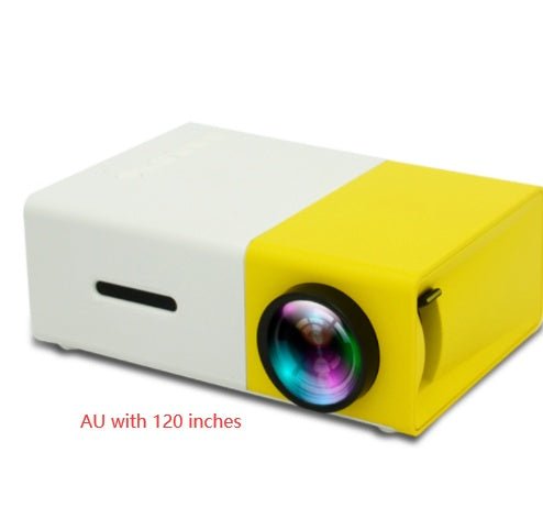 Mini Projecteur Portable YG300 1080P LED 3000lm HDMI USB pour Home Cinema Ultra+ - IVOIRART.COM