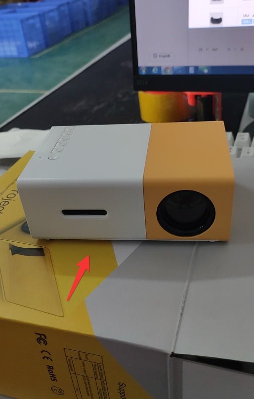 Mini Projecteur Portable YG300 1080P LED 3000lm HDMI USB pour Home Cinema Ultra+ - IVOIRART.COM