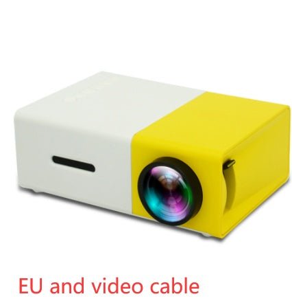 Mini Projecteur Portable YG300 1080P LED 3000lm HDMI USB pour Home Cinema Ultra+ - IVOIRART.COM