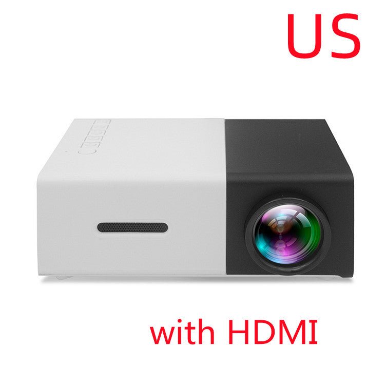 Mini Projecteur Portable YG300 1080P LED 3000lm HDMI USB pour Home Cinema Ultra+ - IVOIRART.COM