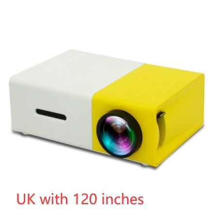 Mini Projecteur Portable YG300 1080P LED 3000lm HDMI USB pour Home Cinema Ultra+ - IVOIRART.COM