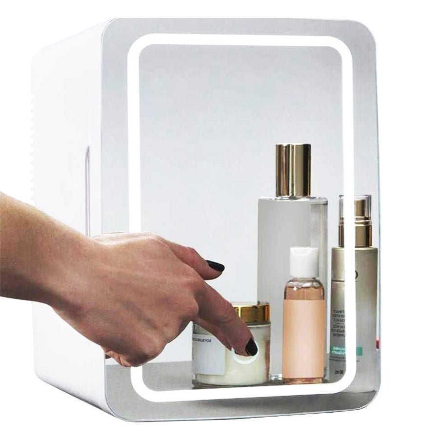 Mini réfrigérateur cosmétique portable chauffant et refroidissant pour parfum, beauté et soins de la peau - IVOIRART.COM