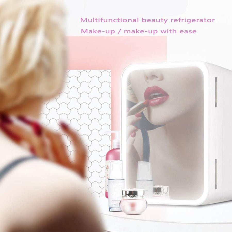 Mini réfrigérateur cosmétique portable chauffant et refroidissant pour parfum, beauté et soins de la peau - IVOIRART.COM