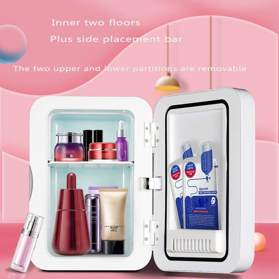 Mini réfrigérateur cosmétique portable chauffant et refroidissant pour parfum, beauté et soins de la peau - IVOIRART.COM