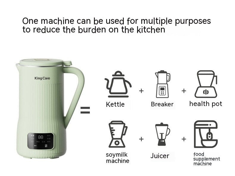 Mini Small Soybean Milk Machine Wall-breaking Model Filter-free Automatic Heating Juice Extractor - IVOIRART.COM