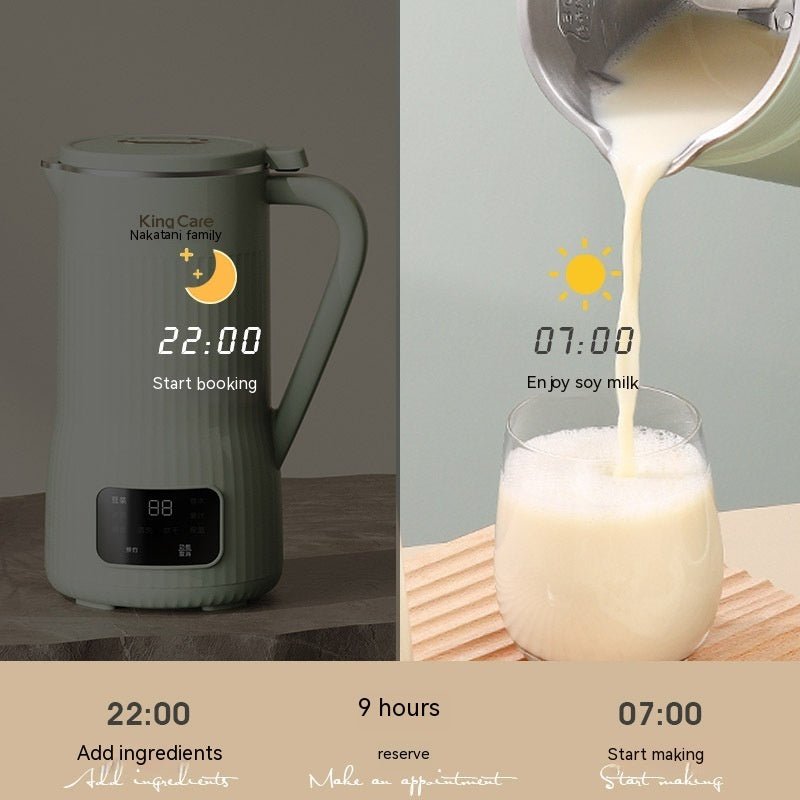 Mini Small Soybean Milk Machine Wall-breaking Model Filter-free Automatic Heating Juice Extractor - IVOIRART.COM