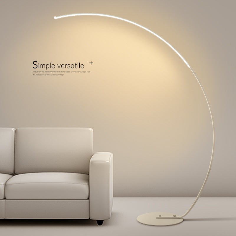 Minimalist Modern Floor Lamp - Black And White Optional - IVOIRART.COM
