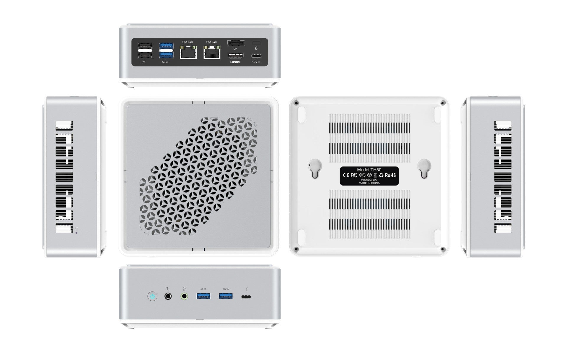 MINISFORUM Mini PC TH50 Core i5-11320H Micro Ordinateur HD Compact Pour Bureau - IVOIRART.COM