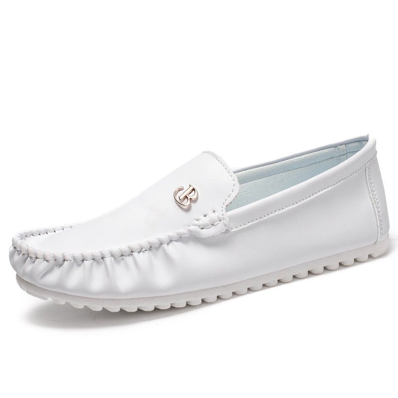 Mocassins décontractés homme style british, élégants business casual, cuir PU chic - IVOIRART.COM