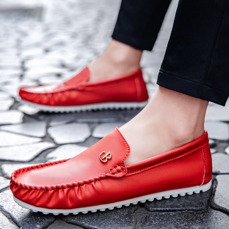 Mocassins décontractés homme style british, élégants business casual, cuir PU chic - IVOIRART.COM