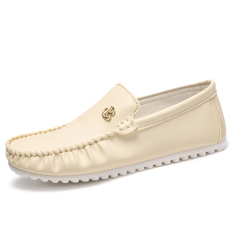 Mocassins décontractés homme style british, élégants business casual, cuir PU chic - IVOIRART.COM
