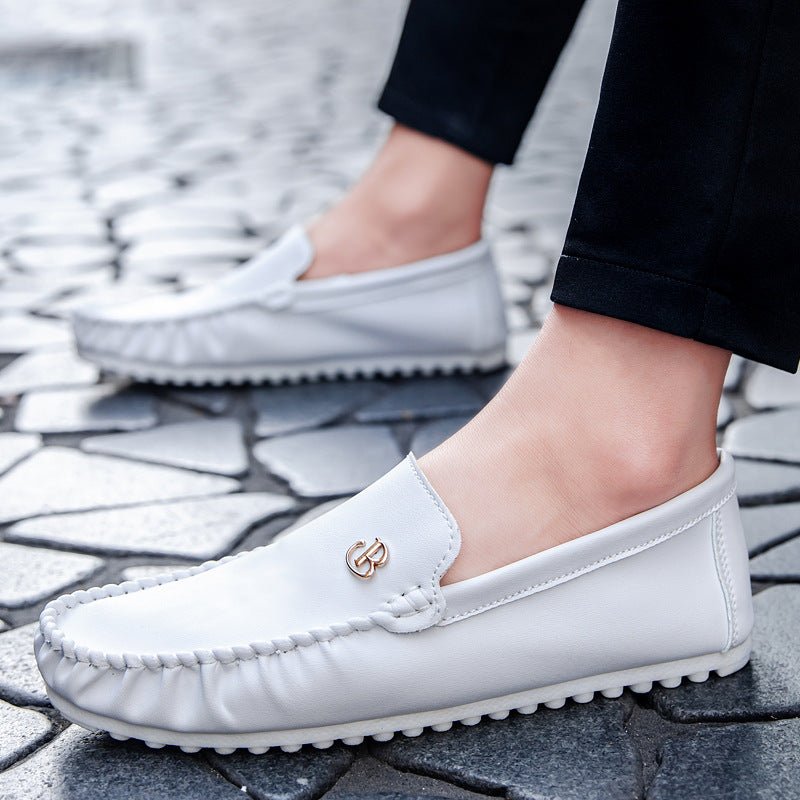 Mocassins décontractés homme style british, élégants business casual, cuir PU chic - IVOIRART.COM