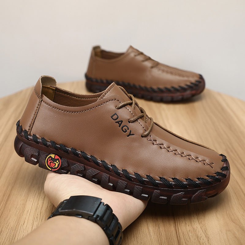 Mocassins Femmes Chaussures Plates en Cuir Doux Confortables Élégantes - IVOIRART.COM
