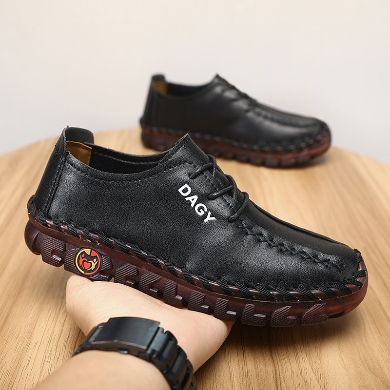Mocassins Femmes Chaussures Plates en Cuir Doux Confortables Élégantes - IVOIRART.COM