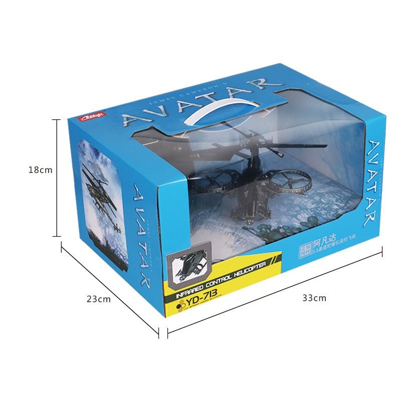 Modèle d'hélicoptère télécommandé 2.4G 4 canaux, 25×29,5×13 cm, batterie 650mAh. - IVOIRART.COM