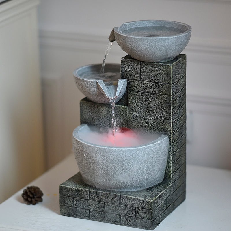 Modern Simple Desktop Fountain Humidifier - IVOIRART.COM