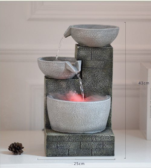 Modern Simple Desktop Fountain Humidifier - IVOIRART.COM