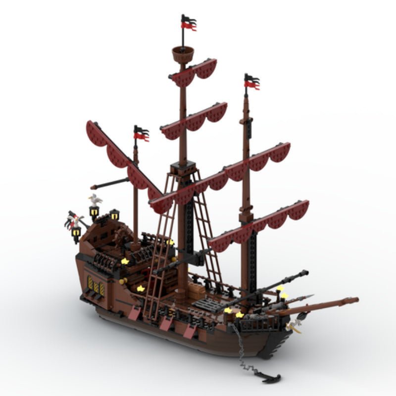 Modular Building Toys For Pirate Town Ship Port Terminal Building - IVOIRART.COM
