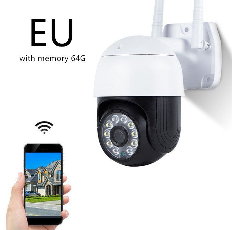 Moniteur Sans Fil d'Extérieur avec Vision Nocturne Grand Angle et Surveillance HD - IVOIRART.COM
