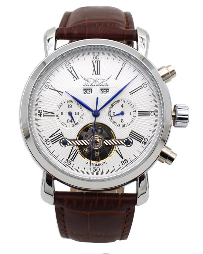 Montre automatique creuse pour homme, élégante et mécanique sophistiquée au design sportif et contemporain - IVOIRART.COM
