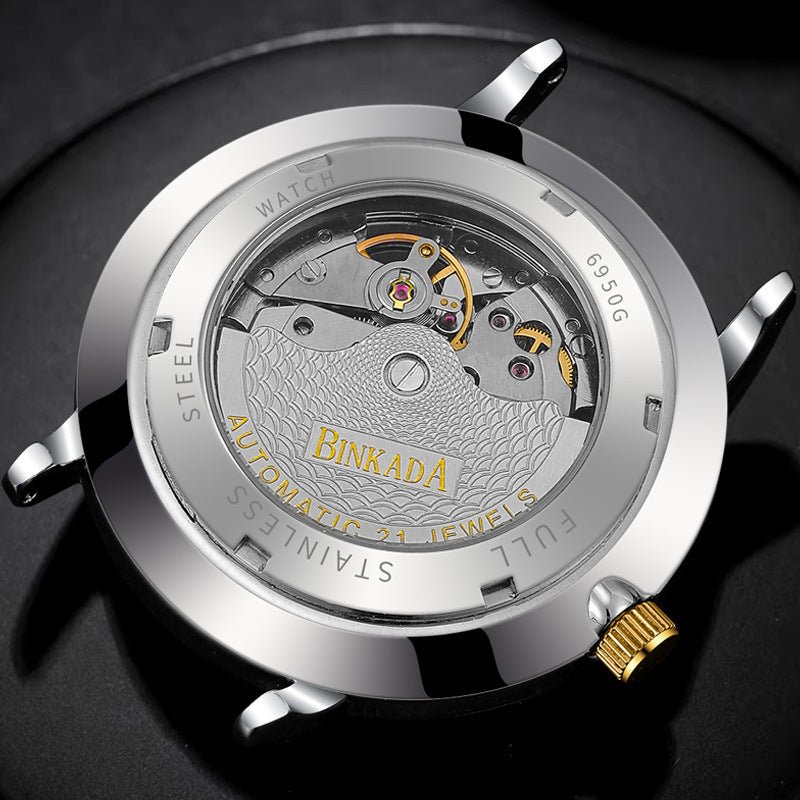 Montre automatique étanche pour homme, montre mécanique multifonction - IVOIRART.COM
