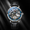 Montre Automatique Homme Glenn Authentique Mécanique Squelette Design Élégant - IVOIRART.COM